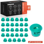 30Pcs Nylon Lower Body Moulding & Rocker Retainer Clips for BMW