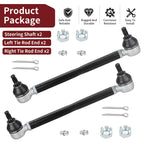 2X Tie Rod End Assembly Kit for EZGO Golf Cart (1994–2001) 70074-G01 70074-G02