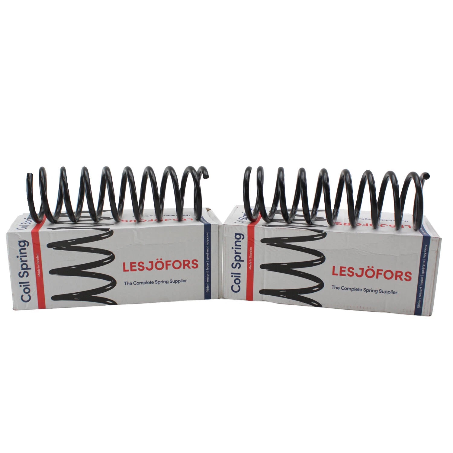 Set of 2 Lesjfors Rear Coil Springs for Ford Focus (2003–2007) Mazda 3 (2004–2009) L4 2.0L 2.3L