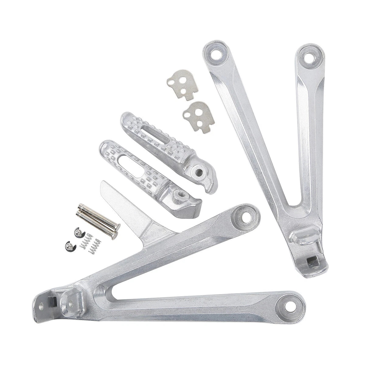 Rear Passenger Footrest Footpegs Brackets for Honda CBR600RR (2005–2006)