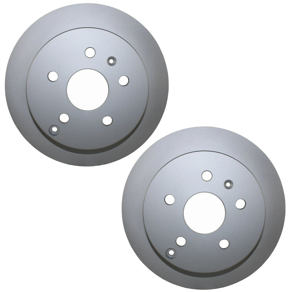 2X Rear Coated 303mm Brake Rotors for Equinox Terrain (2010–2017)