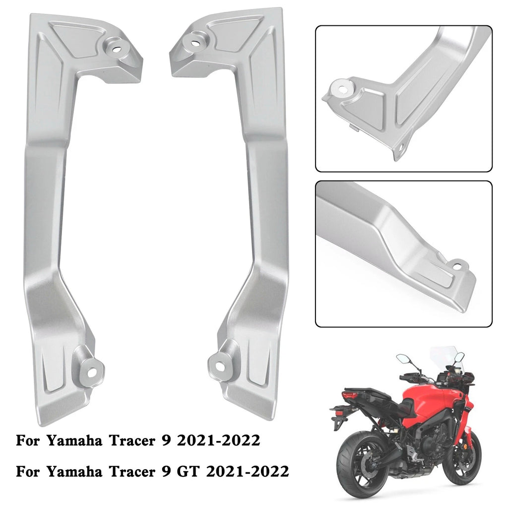 Rear Tail Seat Side Fairing Covers for Yamaha Tracer 9 GT (2021–2022) Silver
