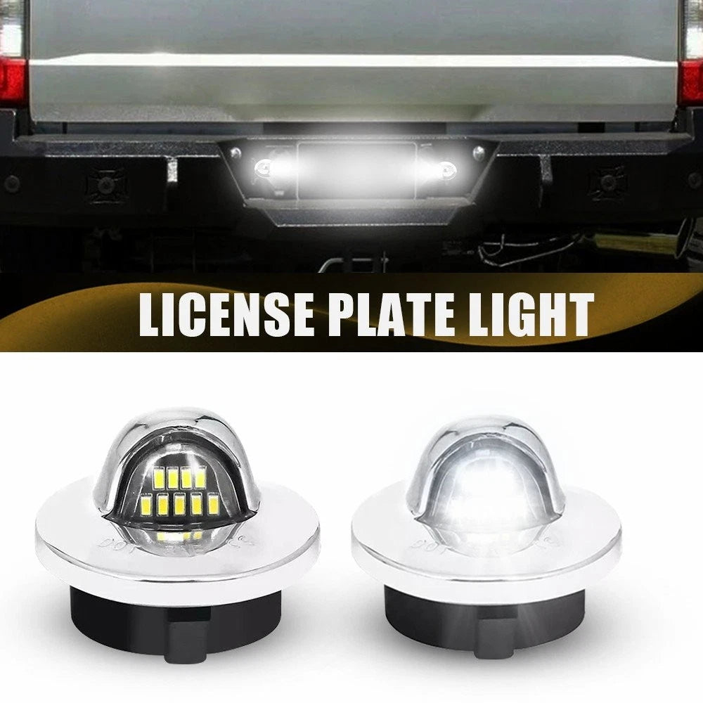 White License Plate Light for Ford F-250 F-350 F-450 F-550 Super Duty (1999–2016) EPY