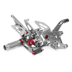 Rear Foot Pegs Set for Honda CBR600RR 2009-2018 ( Grey)