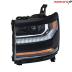 Left Headlight for Chevy Silverado 1500 (2016–2018) with LED DRL