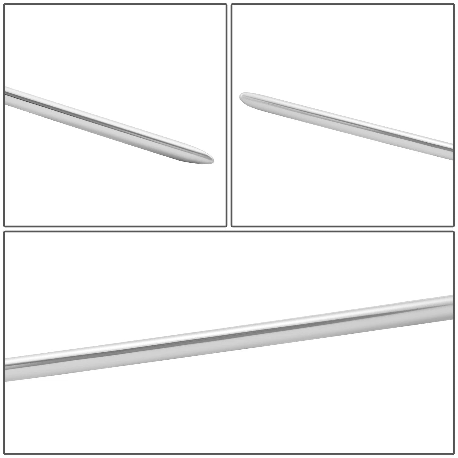 Front Driver Left Upper Bumper Molding for Mercedes-Benz E43 (2017–2018)