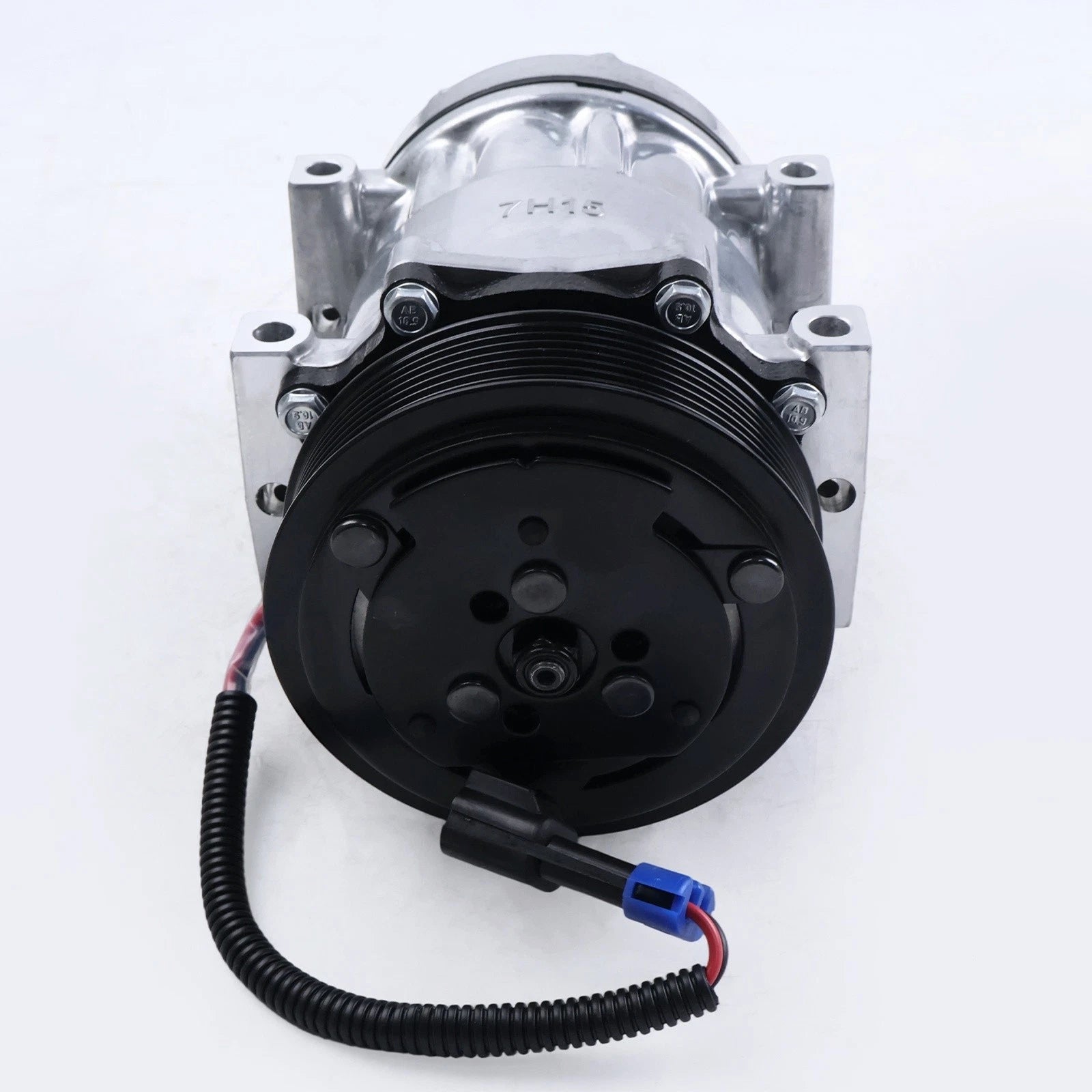 A/C Compressor with 7-Groove Pulley for Kenworth T660 T680 T880