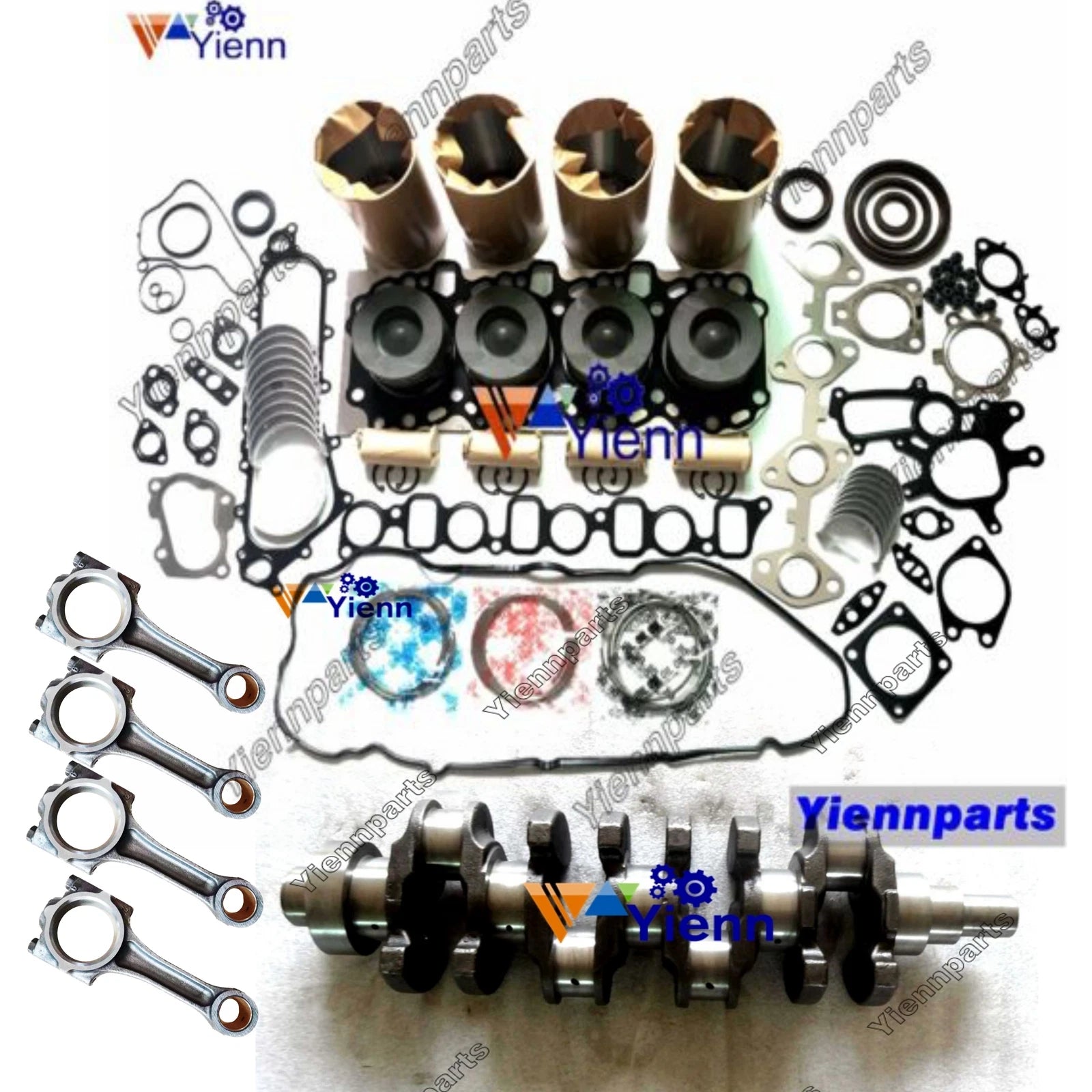 Crankshaft Overhaul Rebuild Kit for Toyota Hilux Prado (1KD 1KD-FTV)