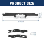 Chrome Rear Step Bumper Assembly for Toyota Tacoma (1995-2004)