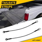 Set of 2 Rear Tailgate Cables for Ford F150 F250 F350 (1983–1996)