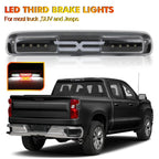 3rd Brake Light for Chevy Colorado GMC Sierra (1999–2007) Black Housing Clear Lens