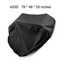Lawnmower Cover 210D 420D Heavy Duty Outdoor Dust Protection 79x46x55