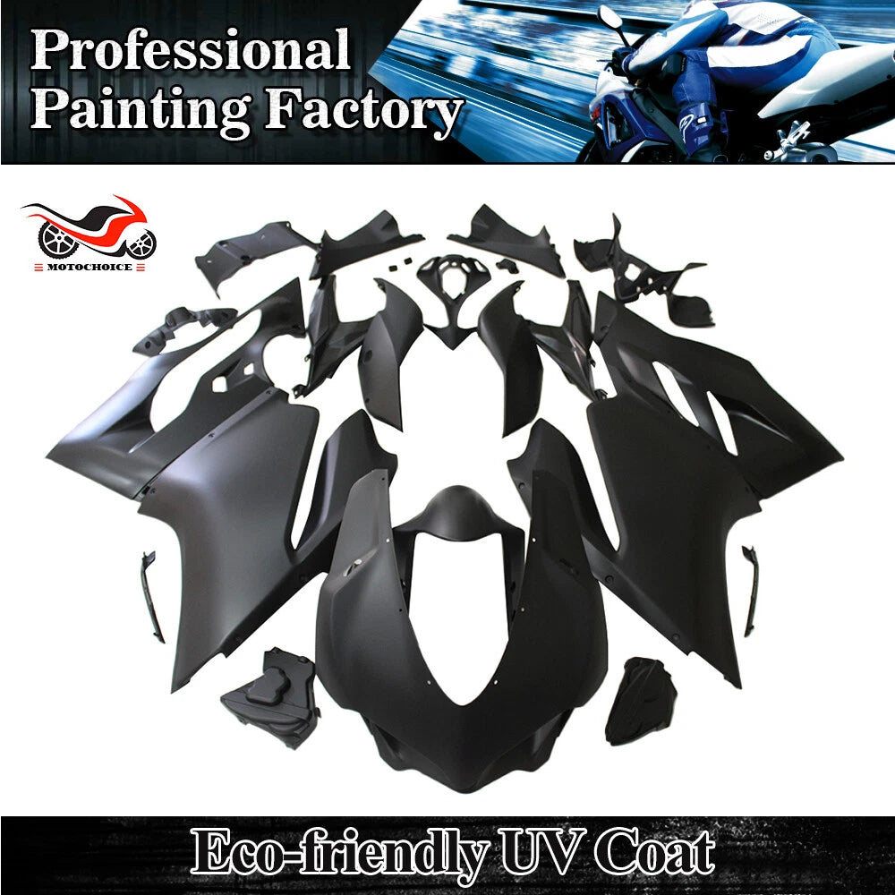Matte Black Fairing Kit for Ducati 1299 959 Panigale (2015–2018) ABS Bodywork