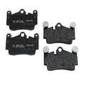 Set of 4 Hella Pagid 355018711 Rear Disc Brake Pads for Audi Q7, Porsche Cayenne (2007–2021)