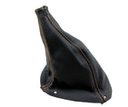 Leather Manual Shift Boot Cover for Ford Mustang (1987–1993) Orange Stitch