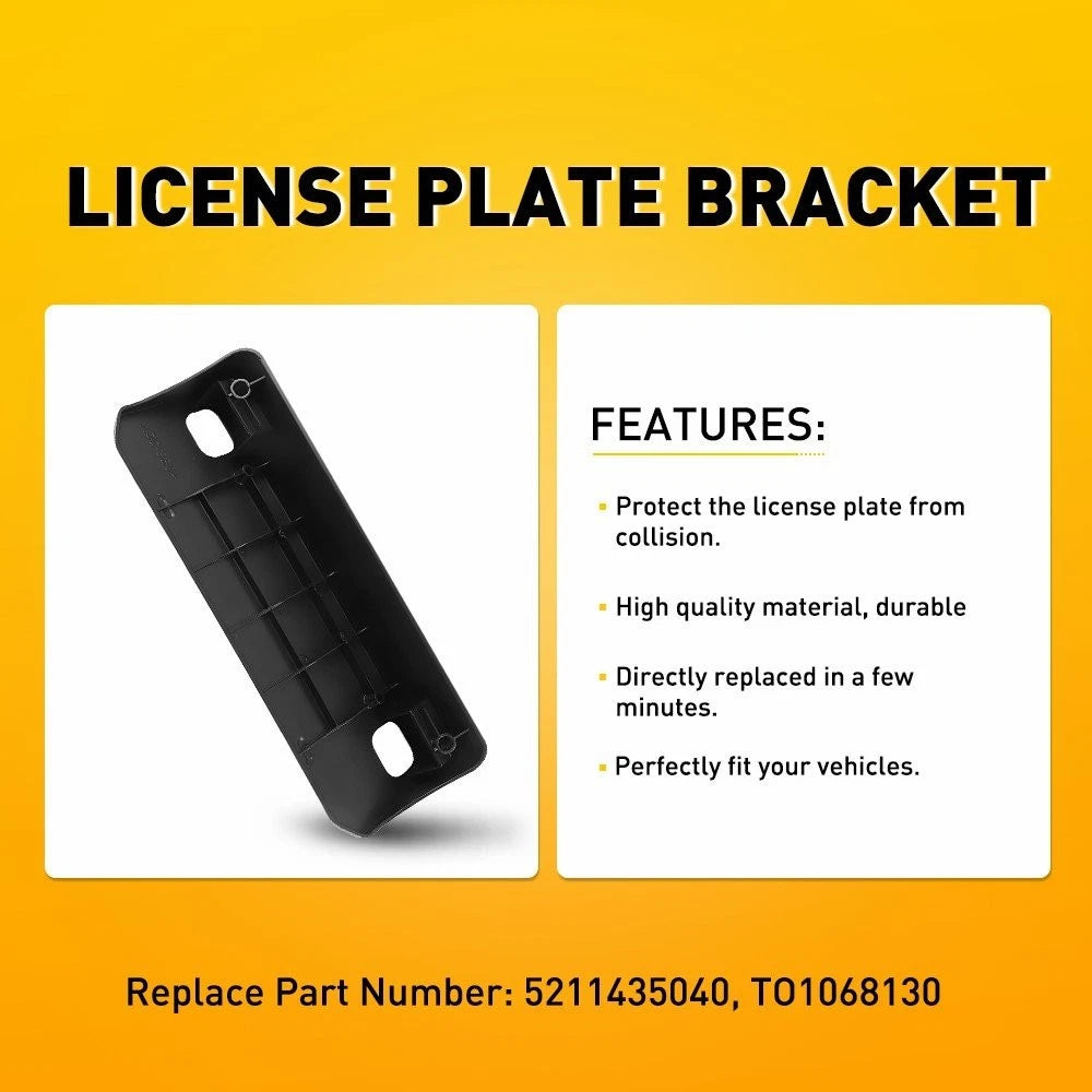 Front License Plate Bracket for Toyota 4Runner (2014–2023) 5211435040 H