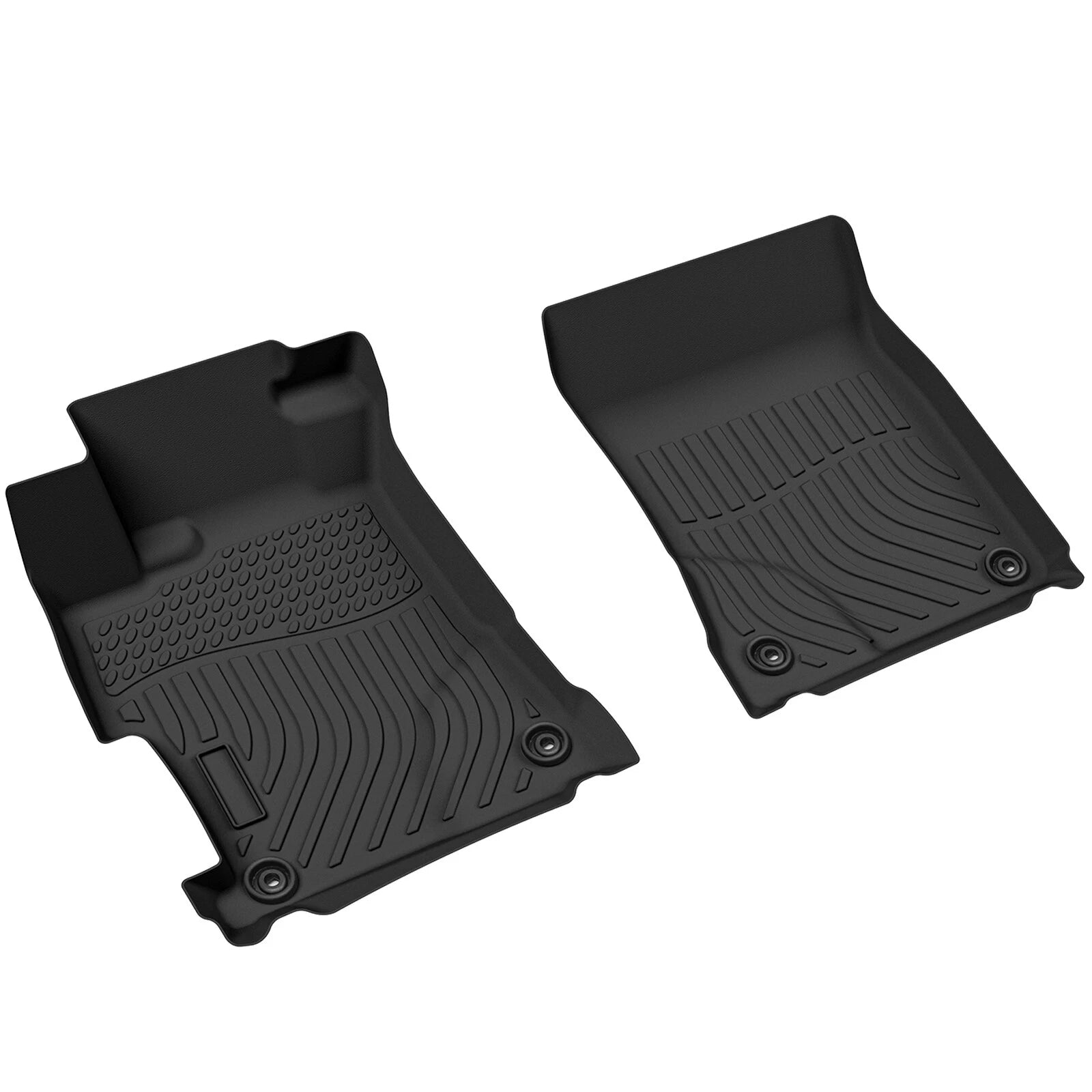 Set of 3D Floor Mats for Acura ILX (2013–2022) TPE Rubber All Weather