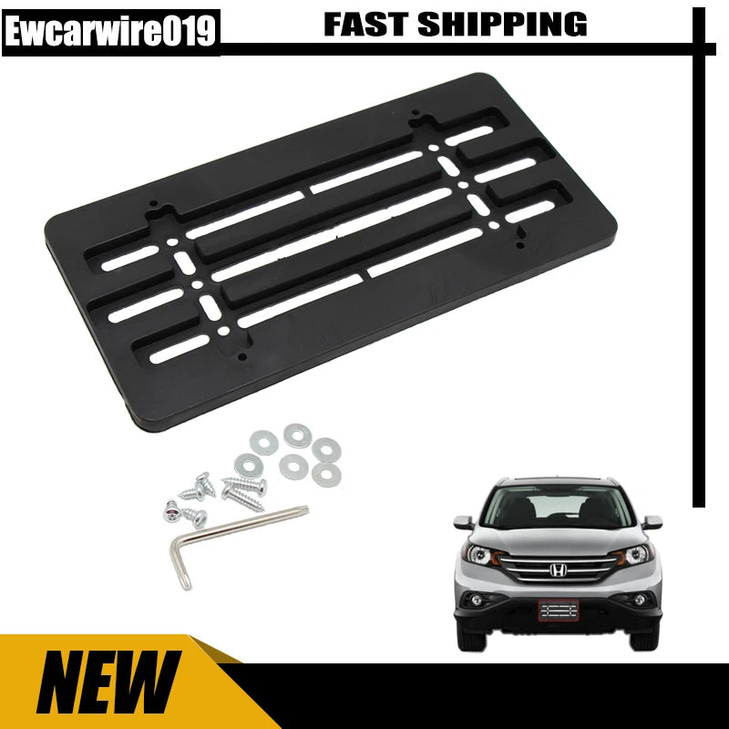 License Plate Frame Mounting Relocator Adapter for Honda CR-V