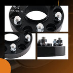 Set of 2 Wheel Spacers for Chevrolet Tahoe GMC Yukon (1995–2025) 6x5.5" 1.25"