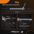 Steering Rack & Pinion Assembly for Nissan Rogue (2008-2015)