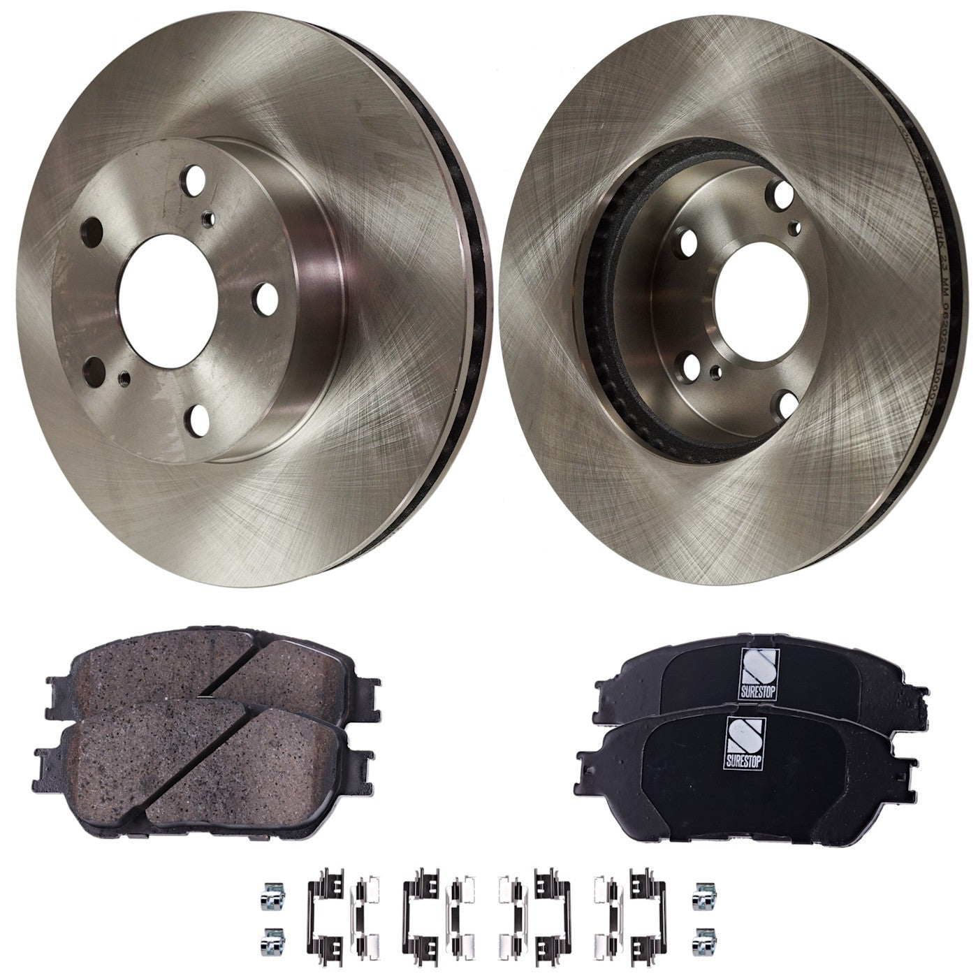Disc Brake & Pad Kit for Toyota Tacoma (2005–2015) Front Set