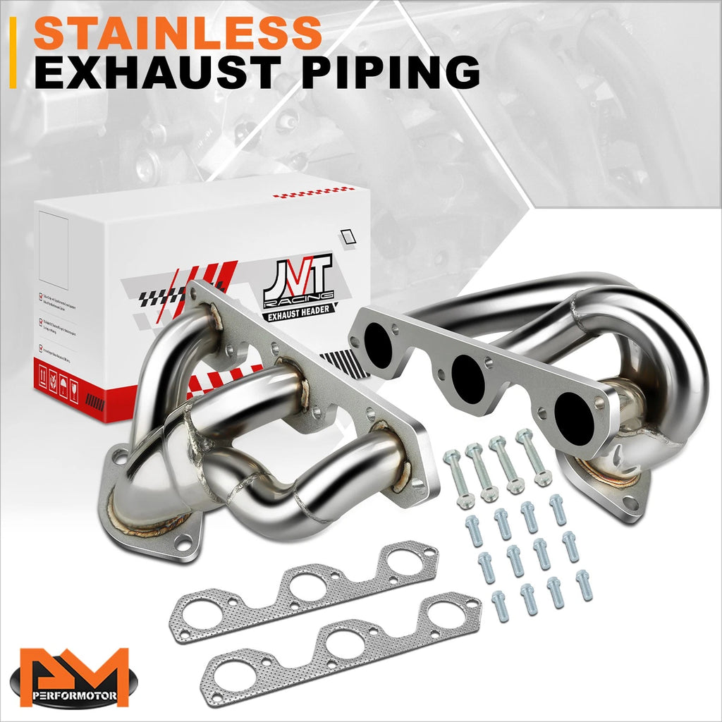 T304 Stainless Steel Shorty Header Exhaust System for Jeep Wrangler (2007–2011)