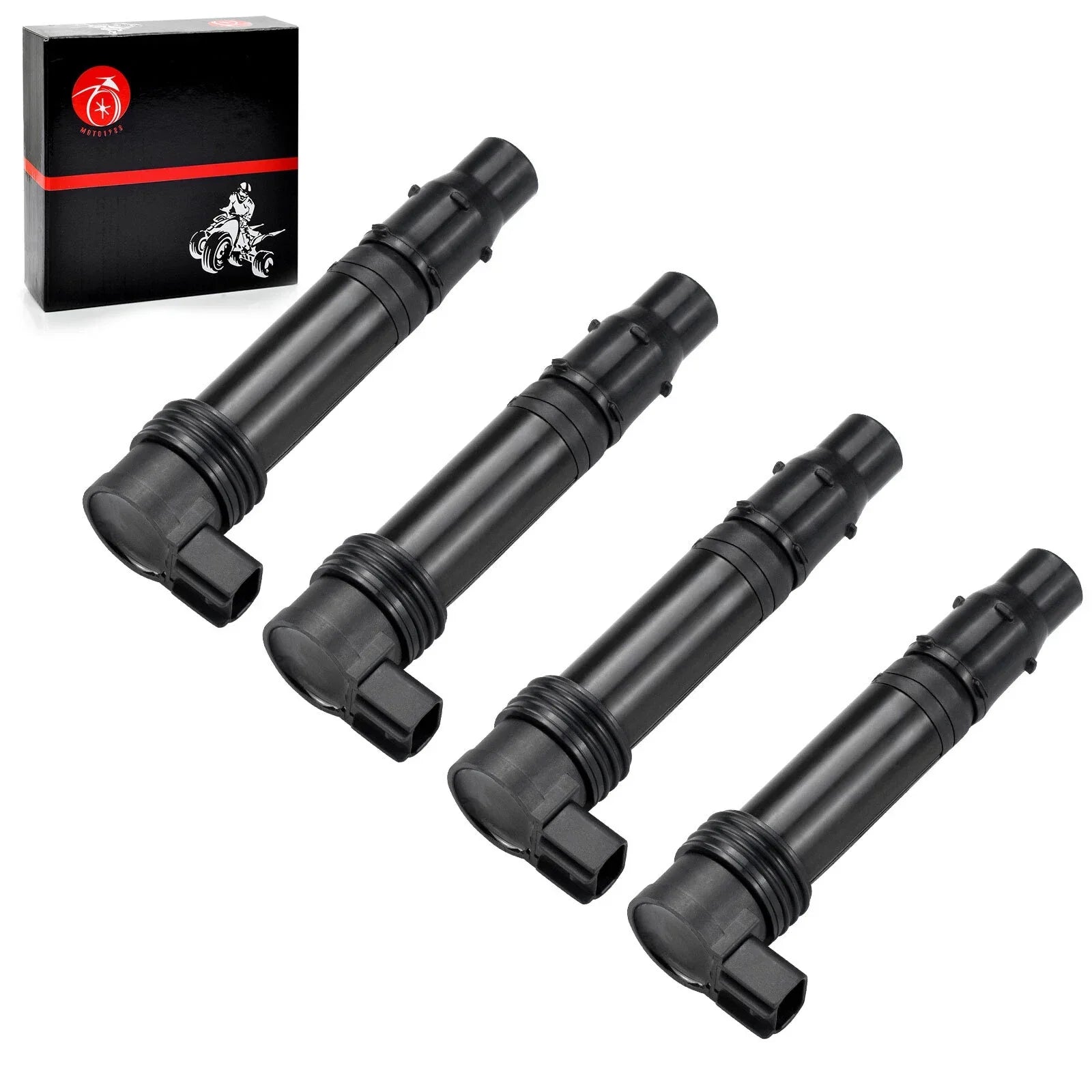 4 x Ignition Coils for Kawasaki Ninja ZX-6R (2003–2018)