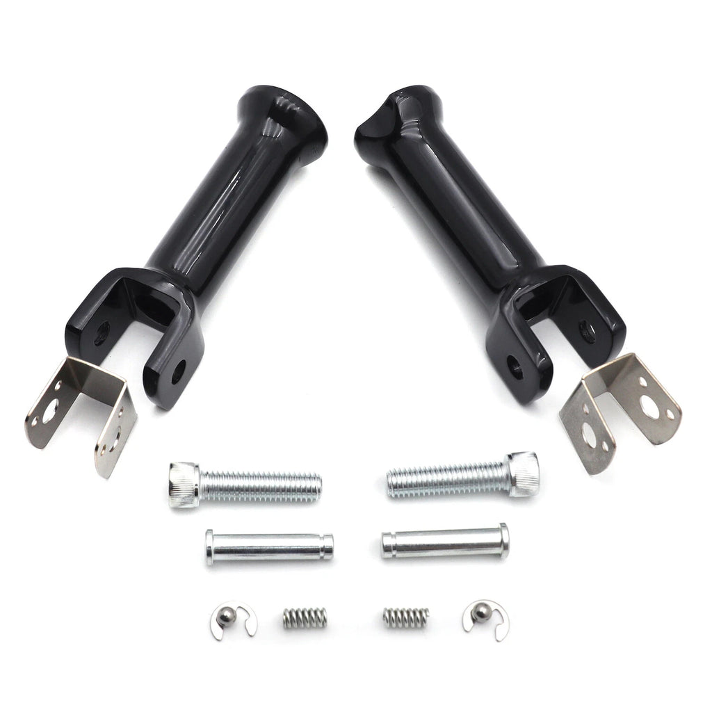 Footpeg Support Mount Clevis for Harley Softail (2018–2020) - Gloss Black