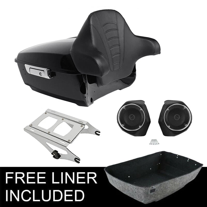 Backrest Speakers Mount for Harley Touring Street Glide (2014–2026)