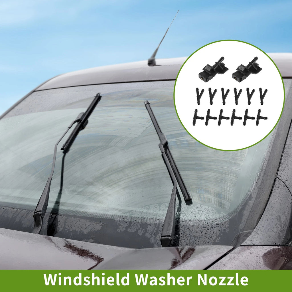 Windshield Washer Nozzle w/ Hose Connector for Toyota (No. 8538112300)