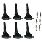 6X Ignition Coil & Spark Plug Set for Ford F-150 (2017–2019)