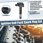 Set of 6 Ignition Coils for Honda Acura 