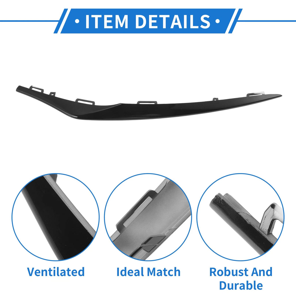 Front Left Bumper Grille Trim for Mercedes-Benz CLA W117 (2017–2019)
