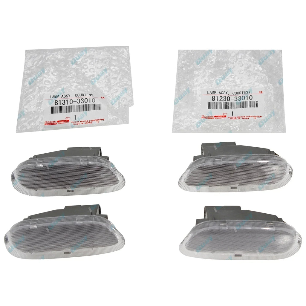 Genuine Courtesy Door Lamp Kit Set of 4 for Toyota Prado 120 Series