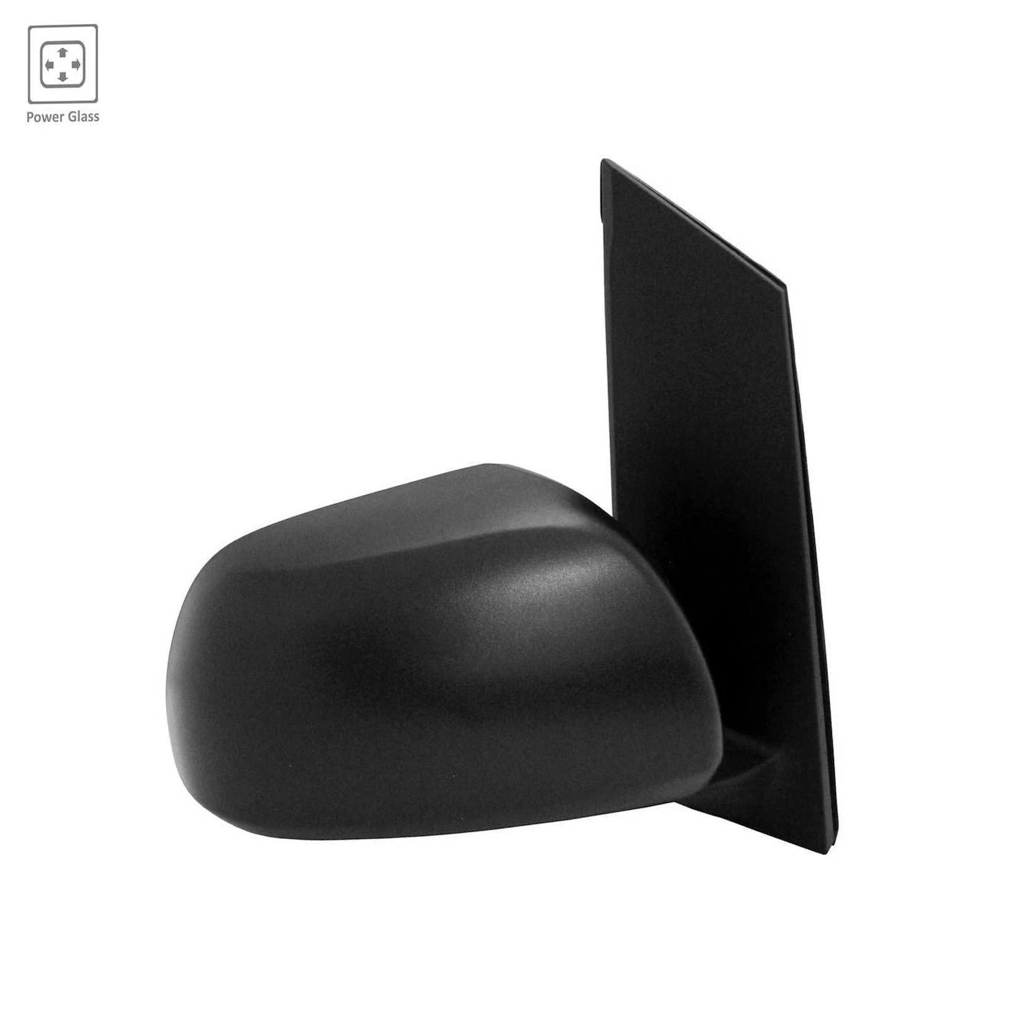 Passenger Power Door Mirror Replacement Textured Glass for Ford Expedition (2007–2017)