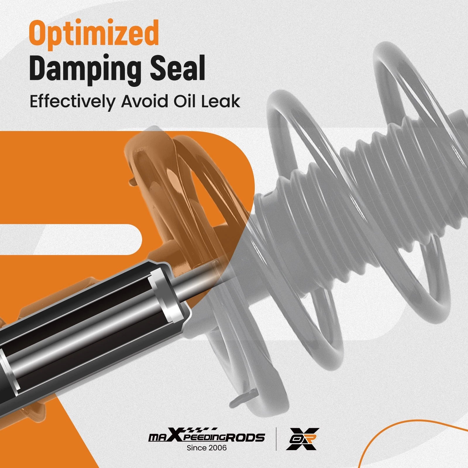 Quick Complete Struts Shock Coil Spring Assembly for Chevy Camaro SS (2013–2015)