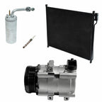 AC Compressor Kit With Condenser for Ford F-450 Super Duty (2005–2006)