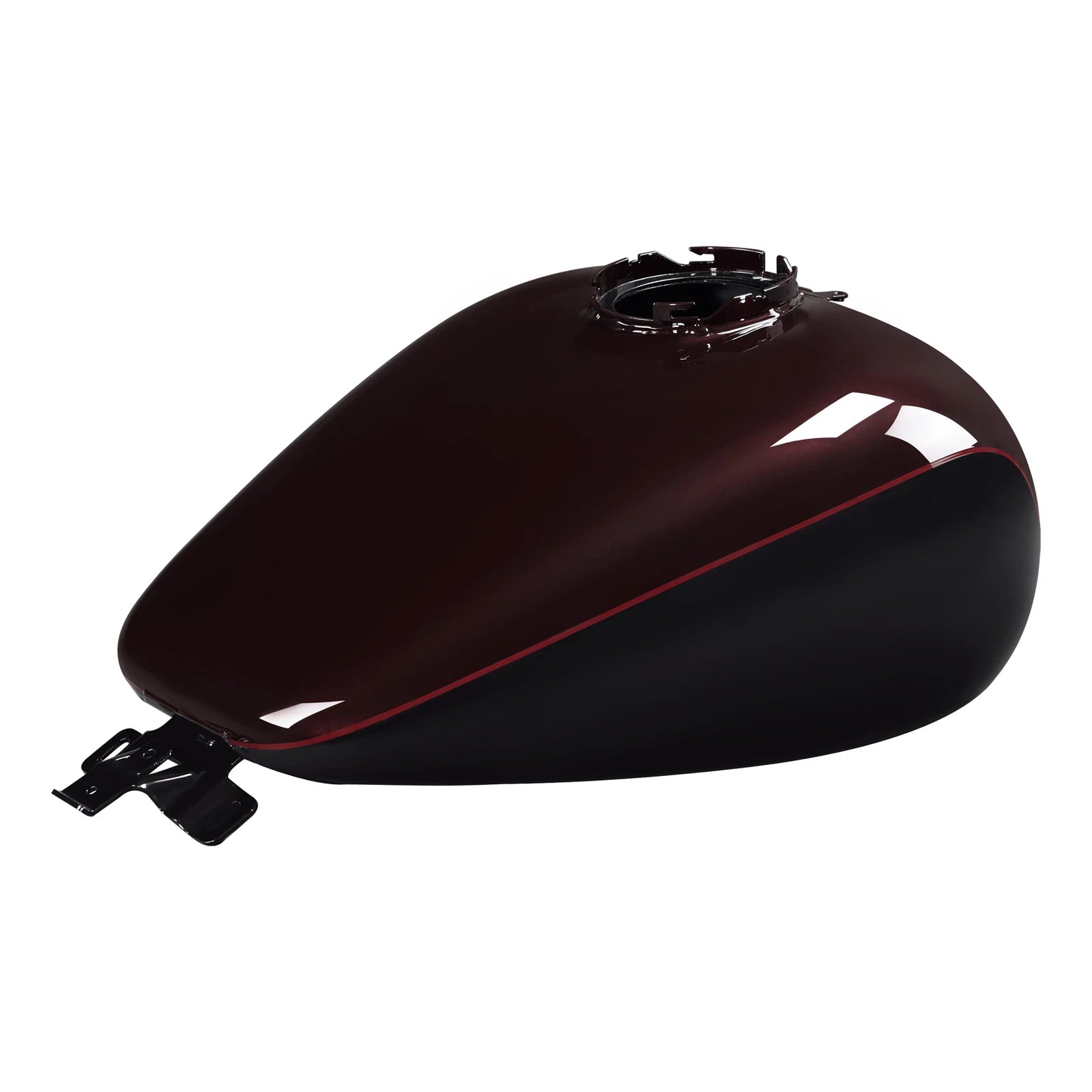 Fuel Gas Tank for Harley Road Glide (2008–2023) Midnight Crimson / Vivid Black