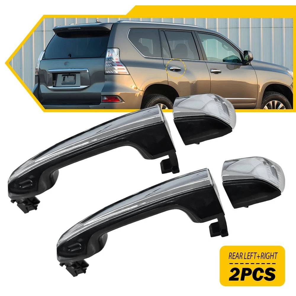 Set of 2 Outer Rear Door Handles for Lexus GX460 (2010–2021)