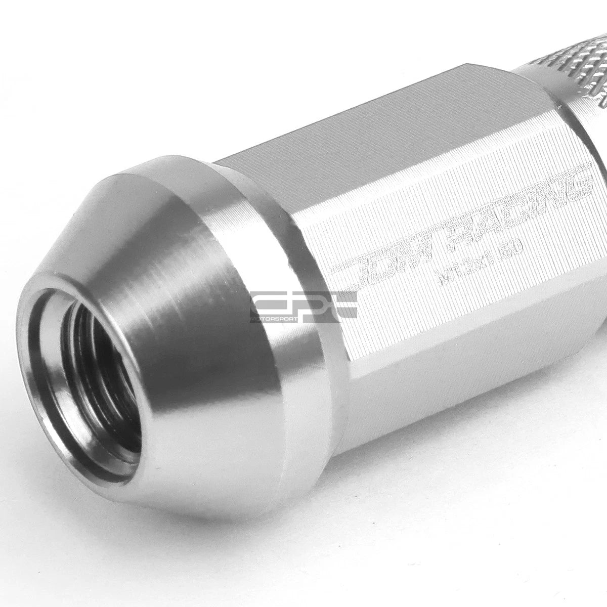 20 PCS Open End M12x1.5 50mm Tall Aluminum Lug Nuts for JDM Vehicles