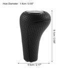 5 Speed Manual Gear Shift Knob for BMW (1 Pcs) Faux Leather Black