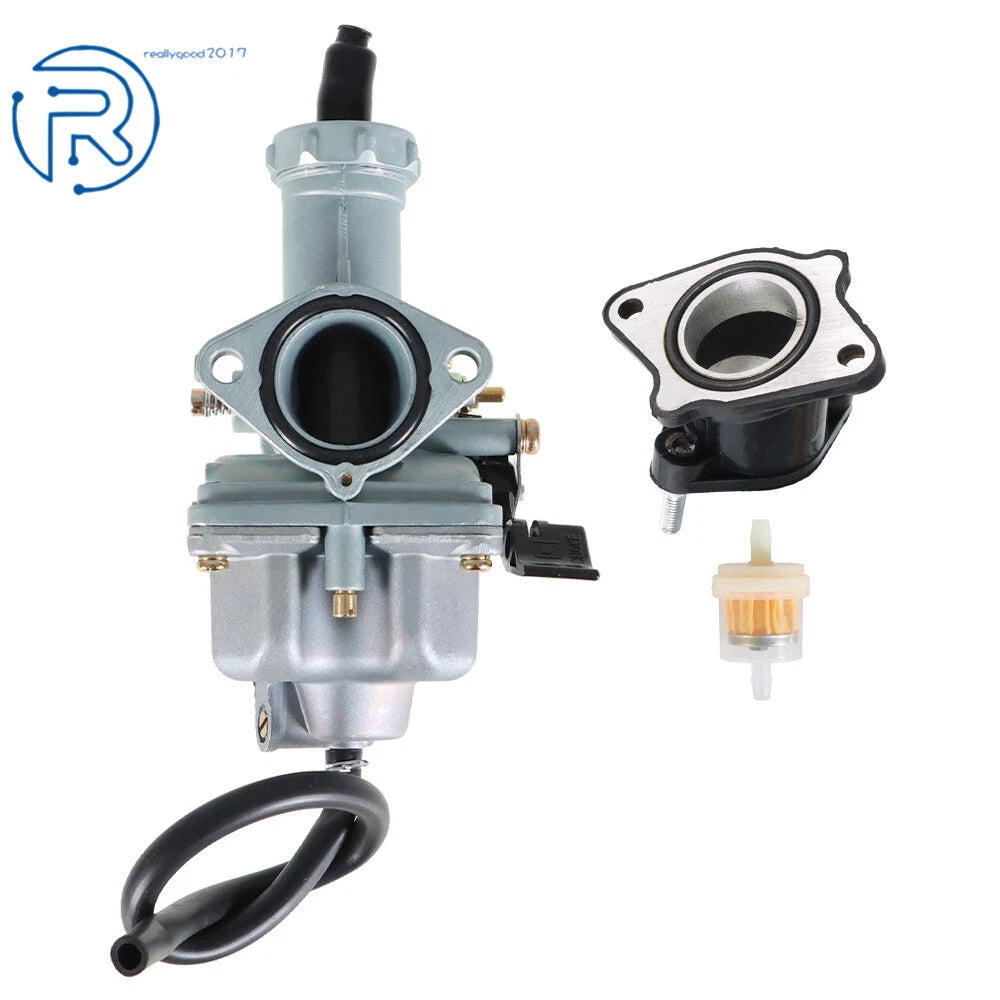Carburetor & Intake Manifold Boot for Honda CB125S CRF100F XL100S XR200R XR100 (1970–2023)