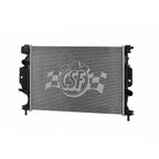 Replacement Plastic Aluminum Radiator for Toyota Hilux (2005–2015)