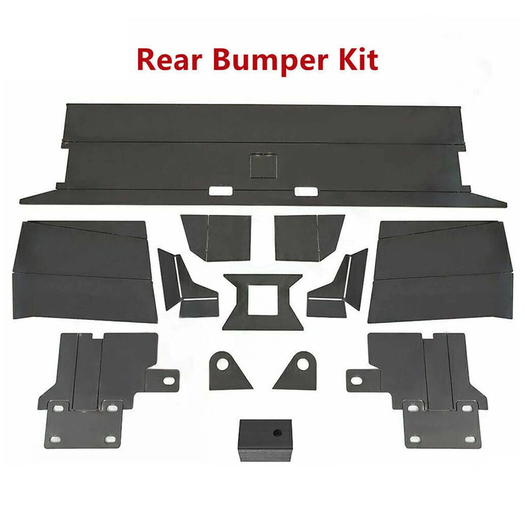 Winch Bumper Bare Plate for Jeep Cherokee XJ (1984–2001)
