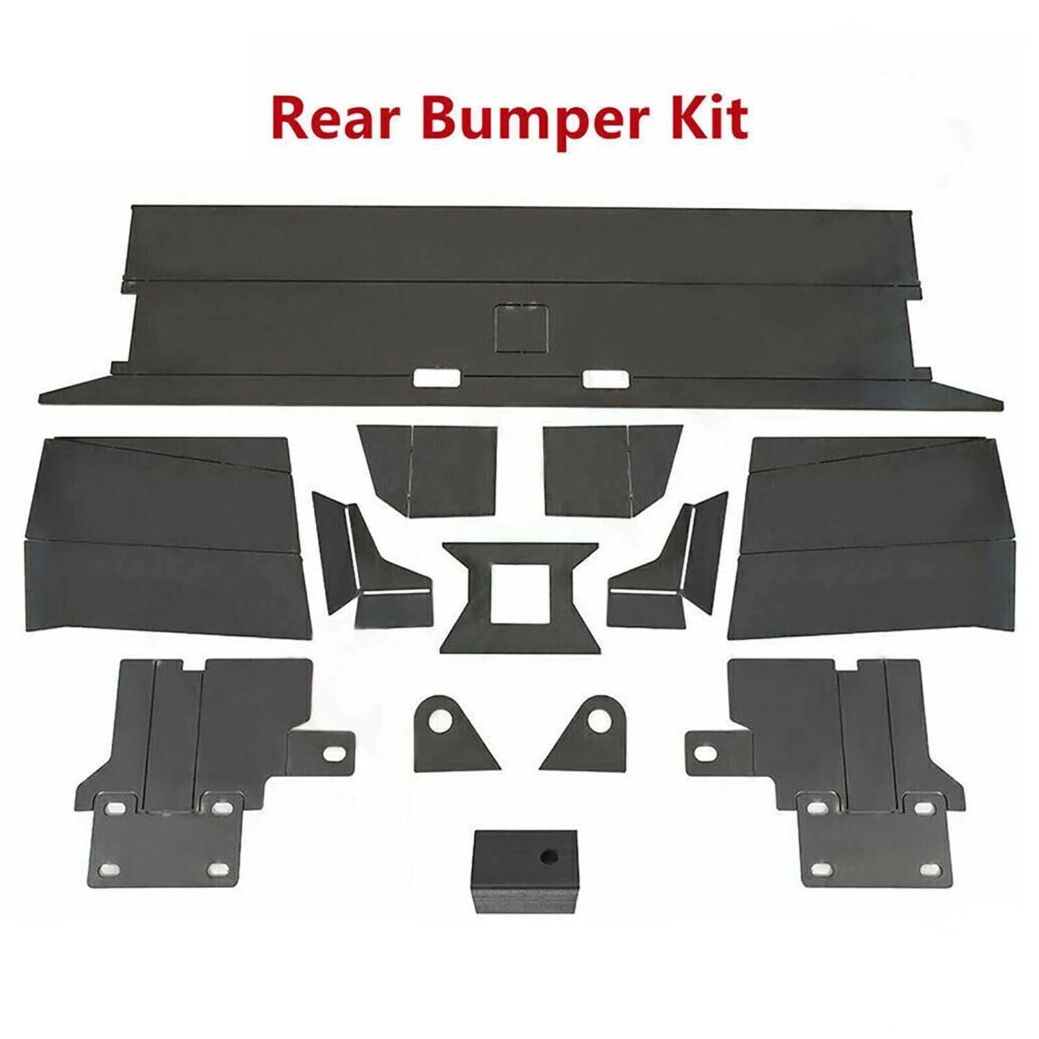 Winch Bumper Bare Plate for Jeep Cherokee XJ (1984–2001)