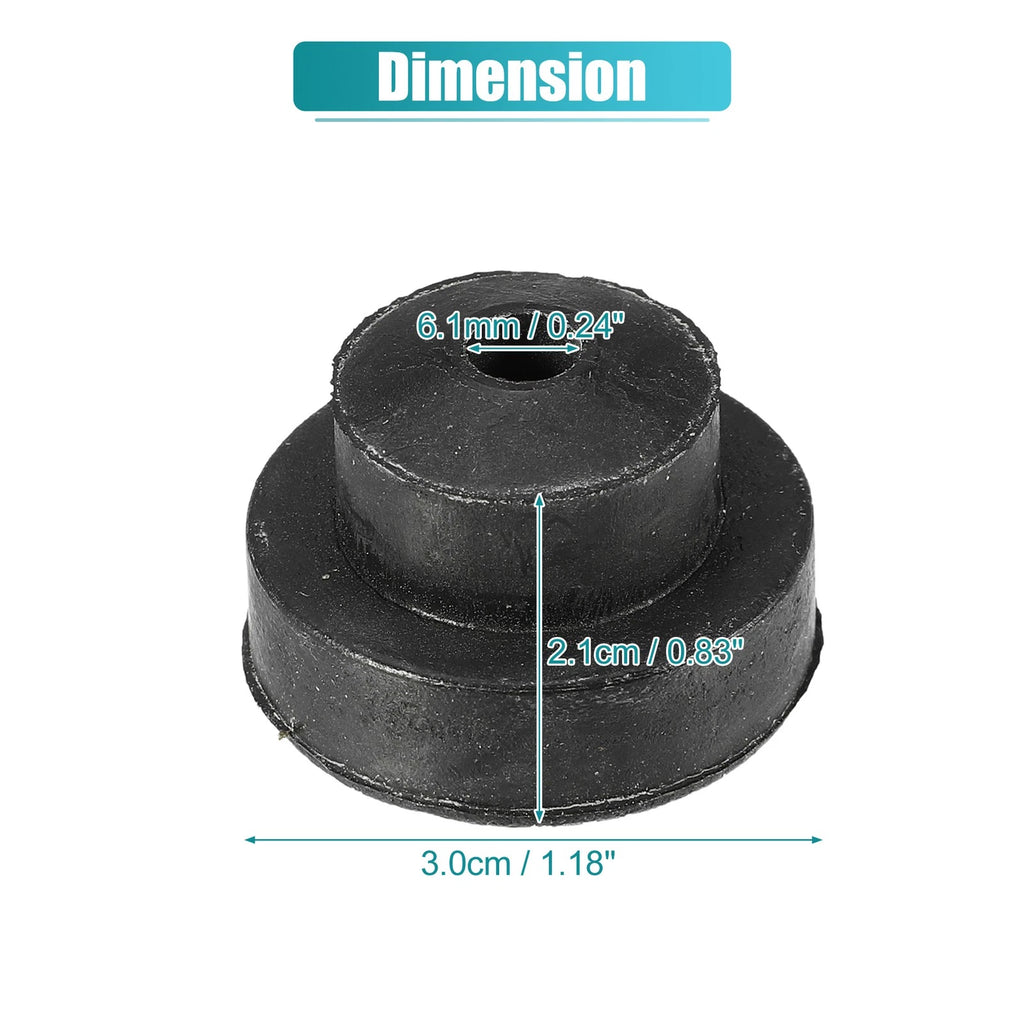 2X Rubber Pad Lower Bushing for Honda Accord 