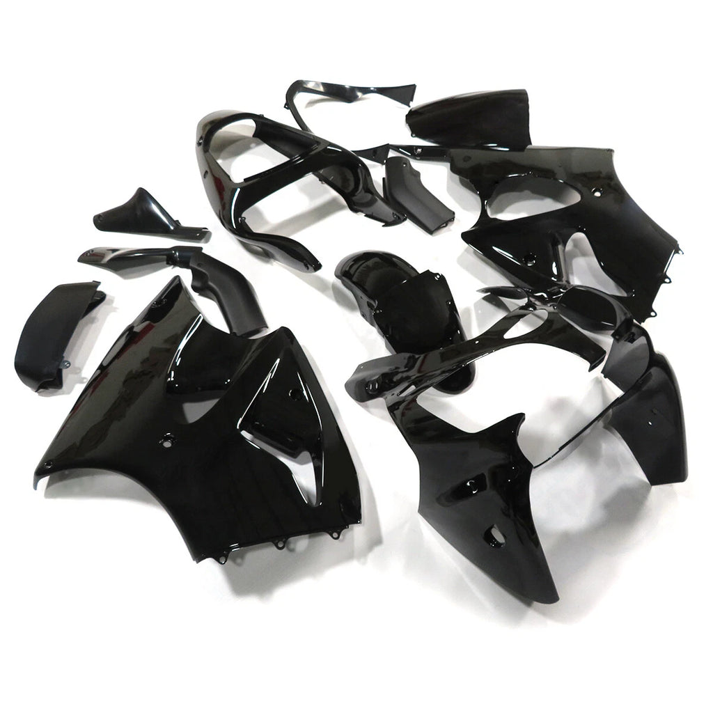 Gloss Black ABS Fairing Kit for Kawasaki Ninja ZX-6R (2000–2002), ZZR600 (2005–2008)