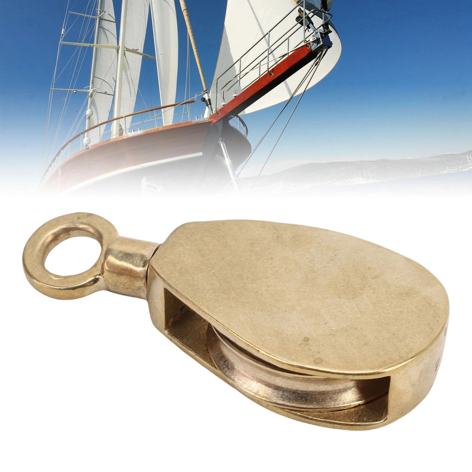 Rope Pulley for Marine Flag Poles (32mm, 38mm, 50mm)