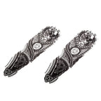 PVC Custom Front Fork Skull Decal Stickers for Harley
