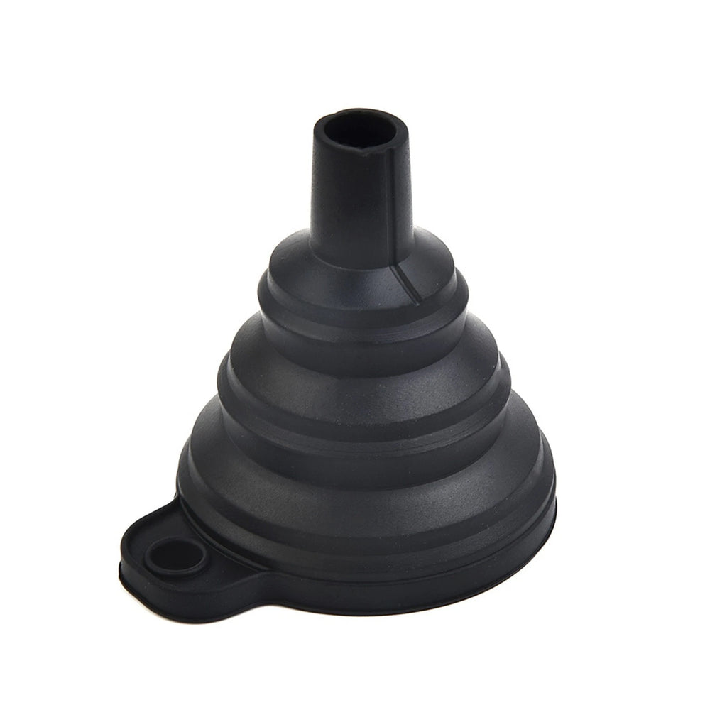 Collapsible Silicone Funnel for Universal Use (Oil, Fuel, Diesel)